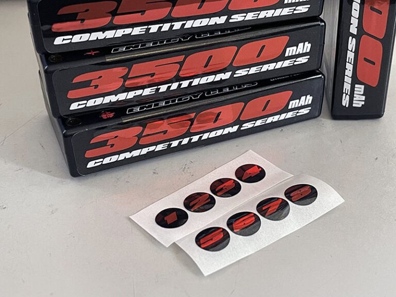 Scale Reflex Shorty LiPo - 2S - 7.4 - 100C - 3500mAh - Red