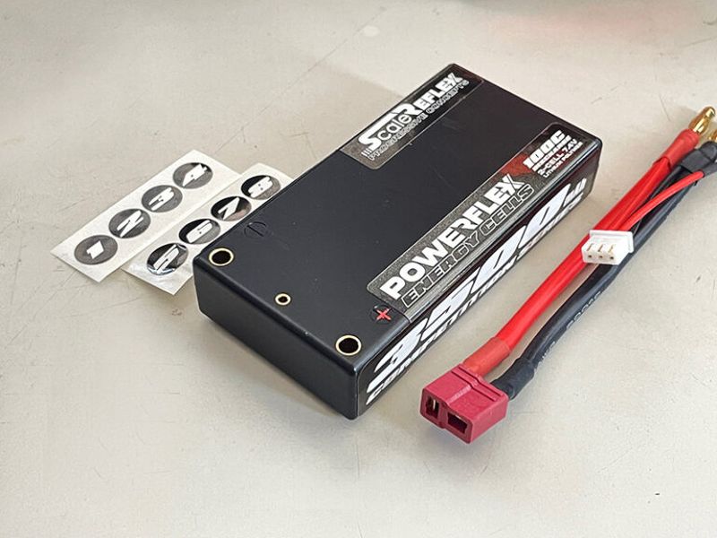 Scale Reflex Shorty LiPo - 2S - 7.4 - 100C - 3500mAh - White