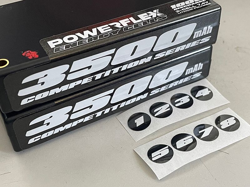 Scale Reflex Shorty LiPo - 2S - 7.4 - 100C - 3500mAh - White