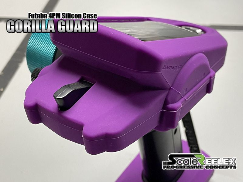 Scale Reflex Gorilla Guard - 4PM Silicone Case Purple RC Upgrade Part