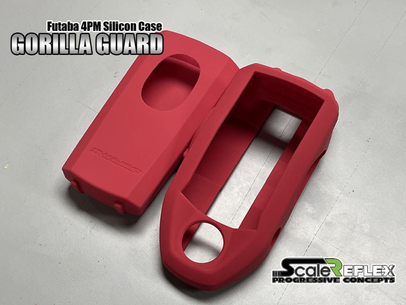 Scale Reflex Gorilla Guard - 4PM Silicone Case Red RC Upgrade Part