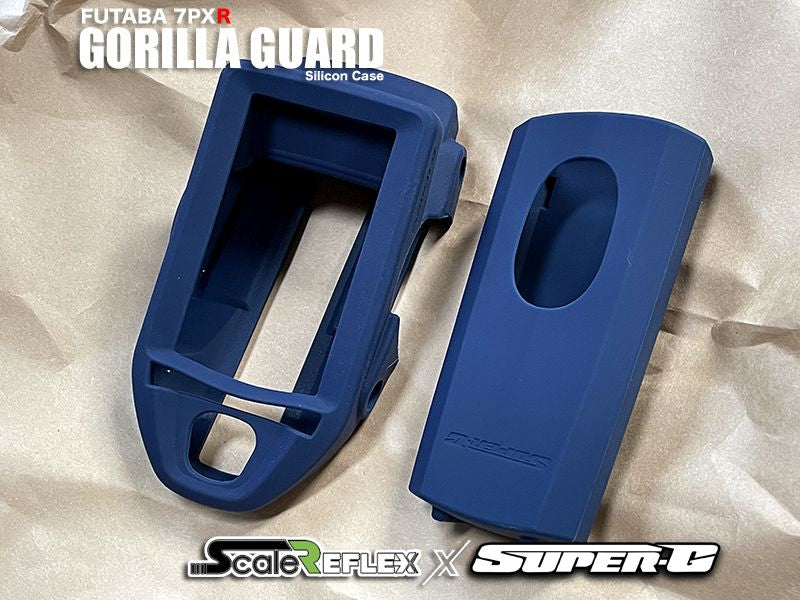 Scale Reflex Gorilla Guard - 7PXR Silicone Case Blue RC Upgrade Part