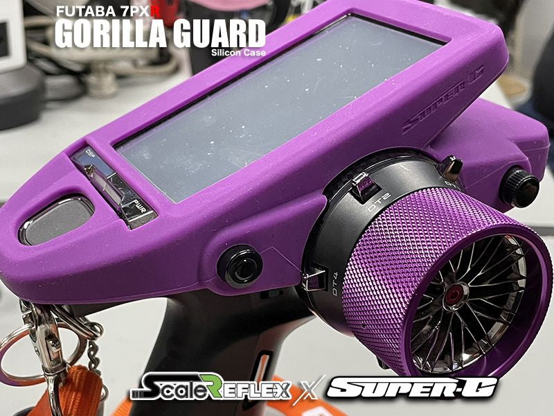 Scale Reflex Gorilla Guard - 7PXR Silicone Case Purple RC Upgrade Part