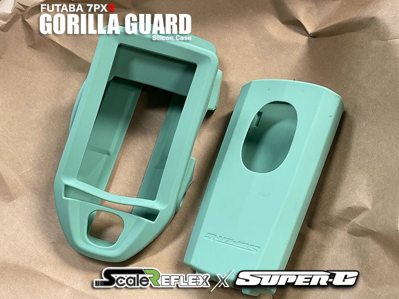 Scale Reflex Gorilla Guard - 7PXR Silicone Case Teal RC Upgrade Part