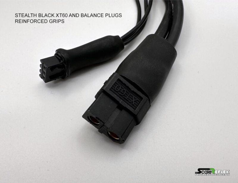 Scale Reflex Jumper Cables - PRO 2S LiPo Charging Cable (XT60 to