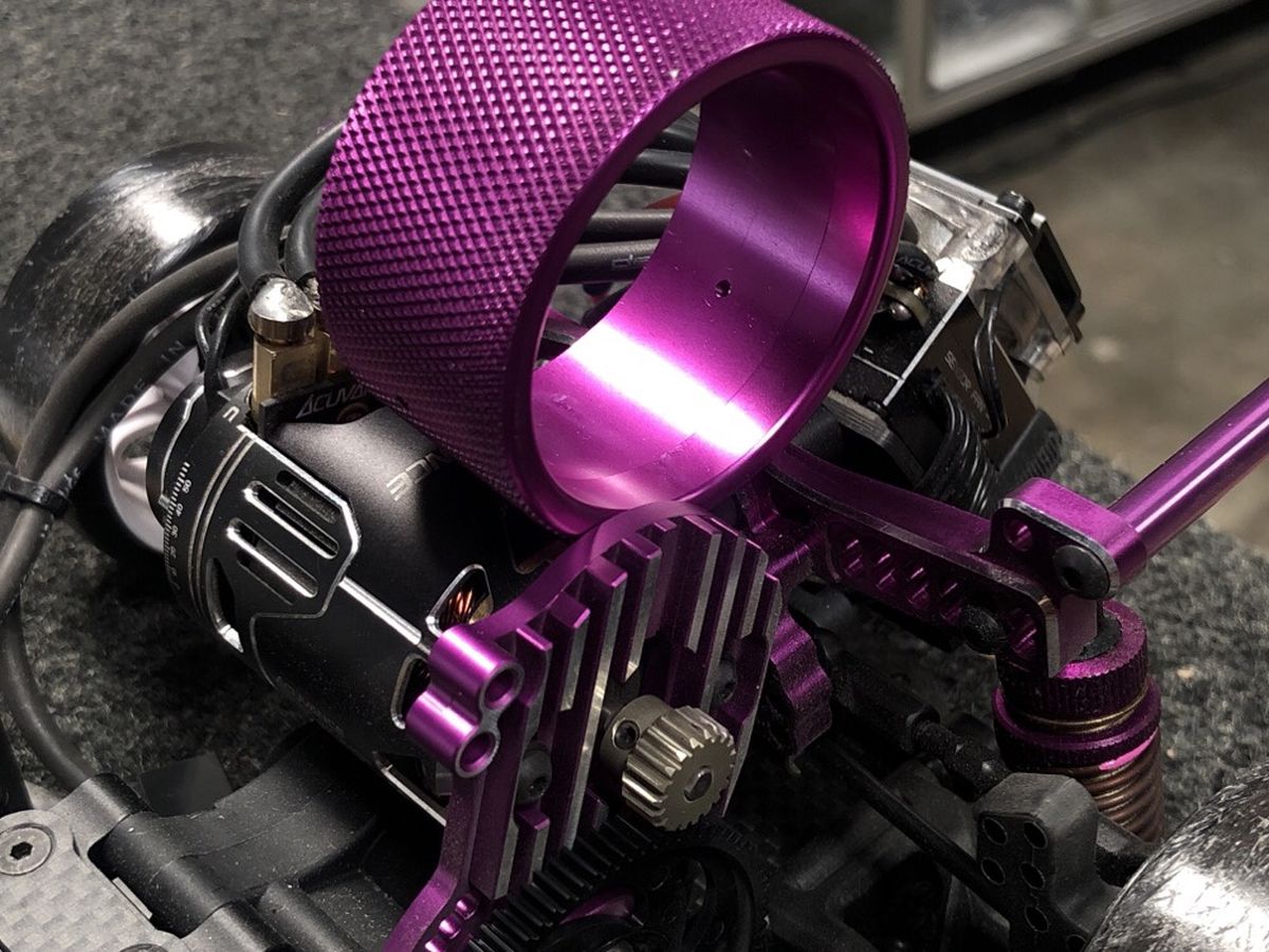 Scale Reflex Wheel Grip / Futaba / Purple RC Upgrade Part
