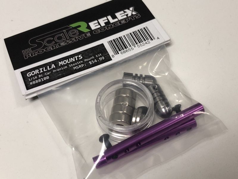 Scale Reflex Purple Gorilla Mounts RC Upgrade Part