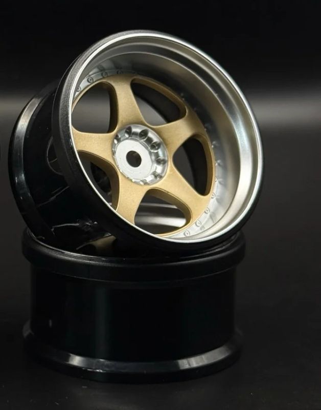 Scale Reflex NIZ 5 - Star Multipiece Style 1 - 10 Gold Rims, 8mm Offset