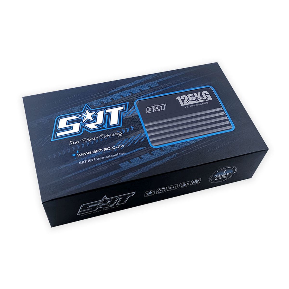 SRT High-Voltage DC Digital Servo for 1/5–1/6 Scale Large-Scale RC Vehicles, 1735.9 oz-in, 0.085 sec @ 8.4V