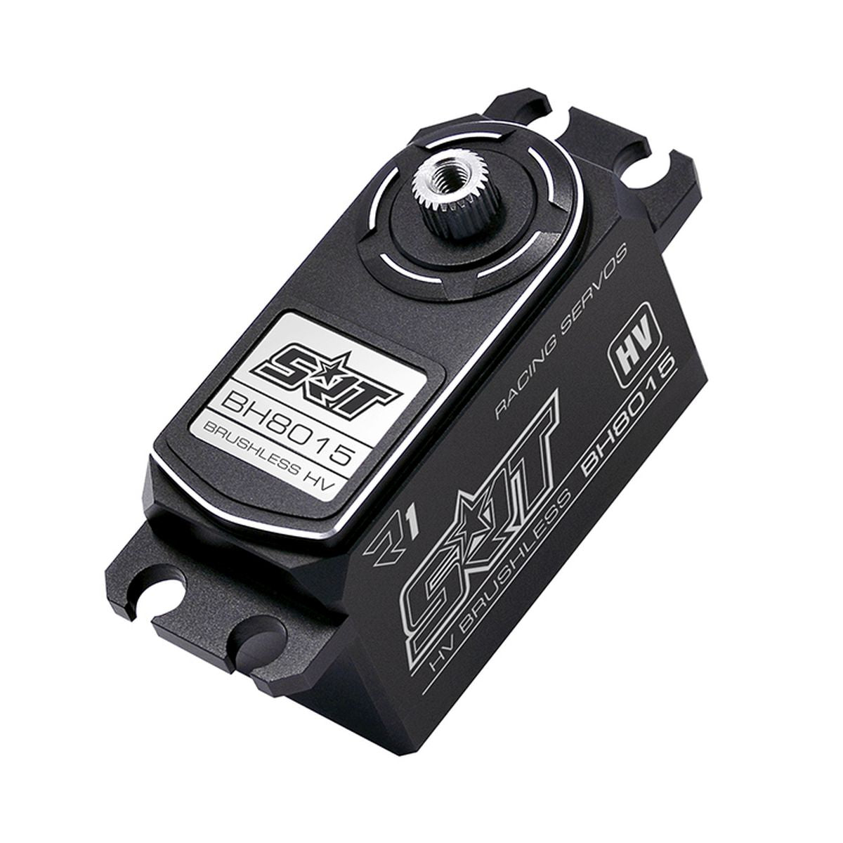 SRT High-Voltage Brushless Digital Servo for 1/10–1/8 Scale RC Cars & Trucks, 208.3 oz-in, 0.05 sec @ 8.4V