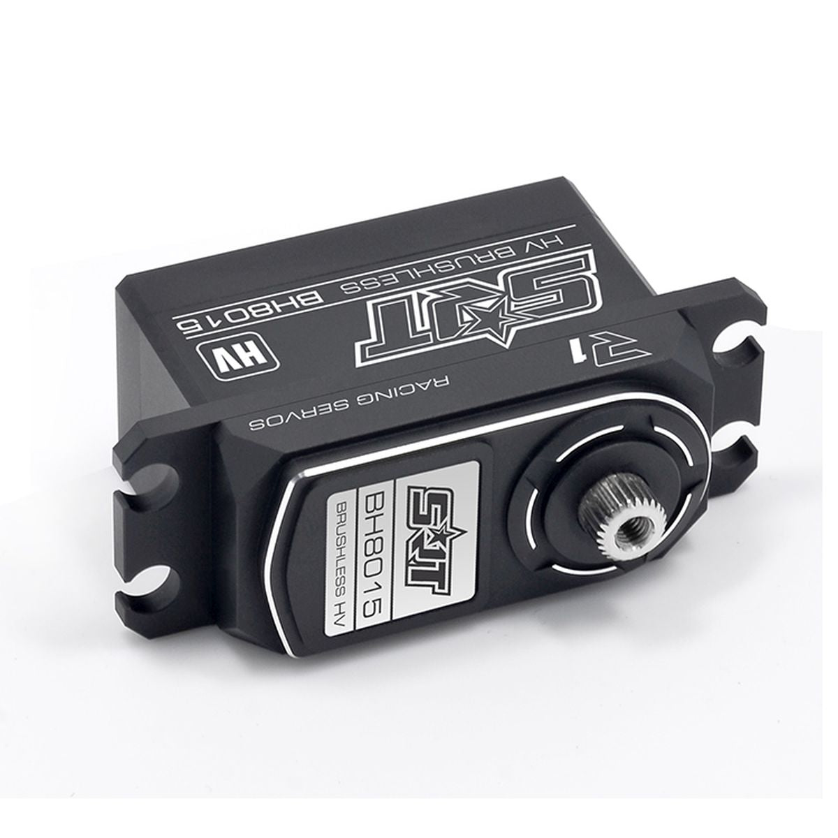 SRT High-Voltage Brushless Digital Servo for 1/10–1/8 Scale RC Cars & Trucks, 208.3 oz-in, 0.05 sec @ 8.4V