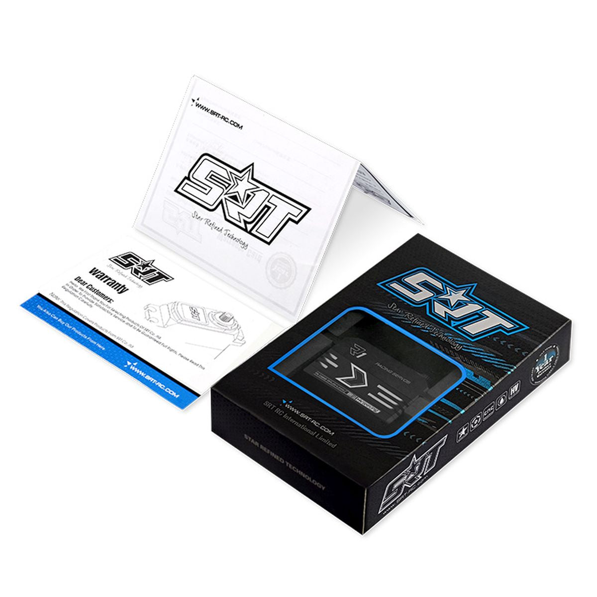 SRT High-Voltage Brushless Digital Servo for 1/10 On-Road Touring, Drift & Race RC Cars, 208.3 oz-in, 0.045 sec @ 8.4V