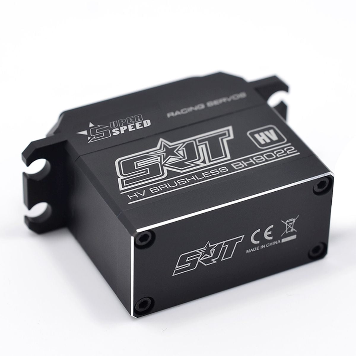 SRT High-Voltage Brushless Digital Servo for 1/10–1/8 Scale RC Cars & Trucks, 305.5 oz-in, 0.06 sec @ 8.4V