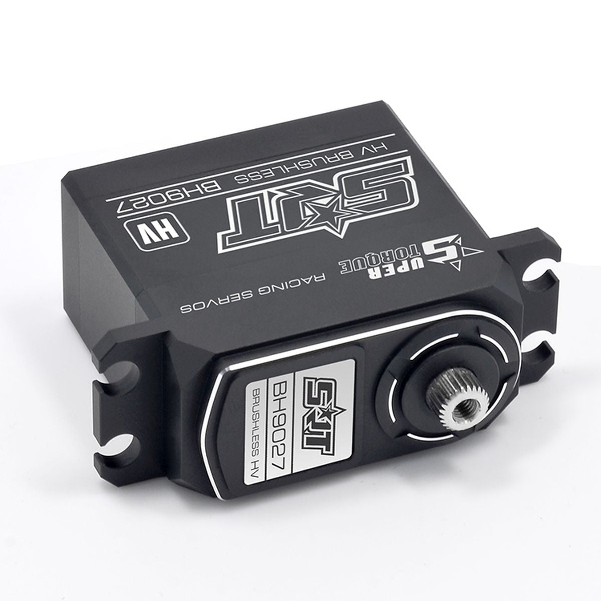 SRT High-Voltage Brushless Digital Servo for 1/10–1/8 Scale RC Cars & Trucks, 374.9 oz-in, 0.075 sec @ 8.4V