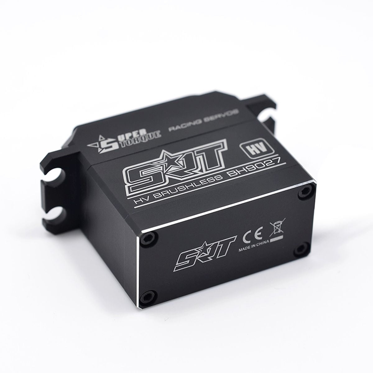 SRT High-Voltage Brushless Digital Servo for 1/10–1/8 Scale RC Cars & Trucks, 444.4 oz-in, 0.11 sec @ 8.4V