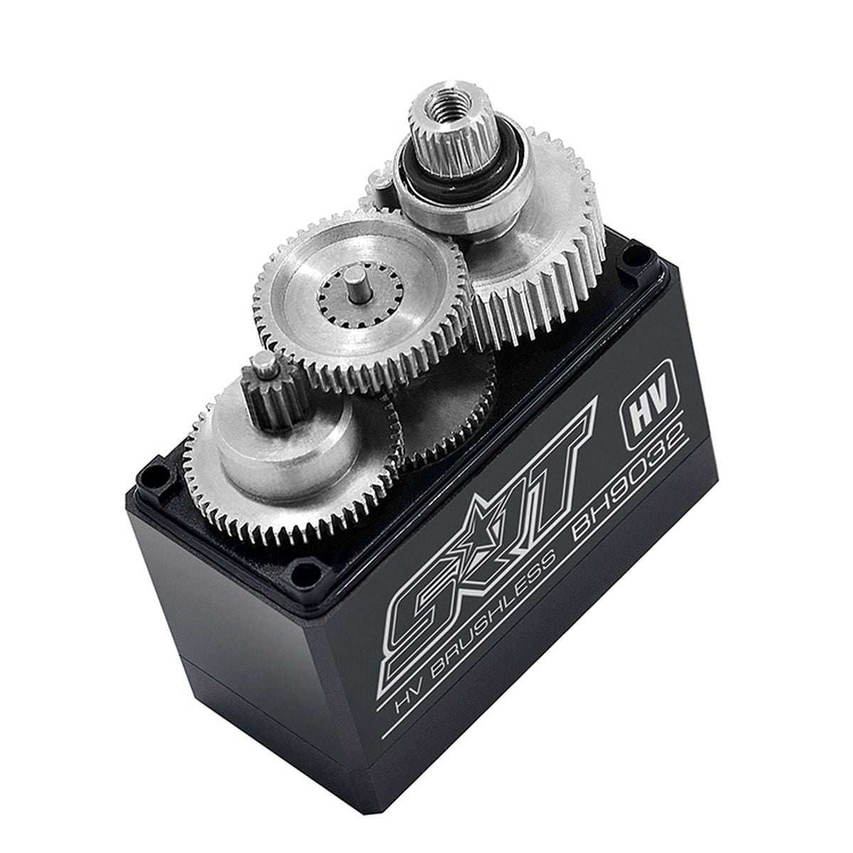 SRT High-Voltage Brushless Digital Servo for 1/10–1/8 Scale RC Cars & Trucks, 444.4 oz-in, 0.11 sec @ 8.4V