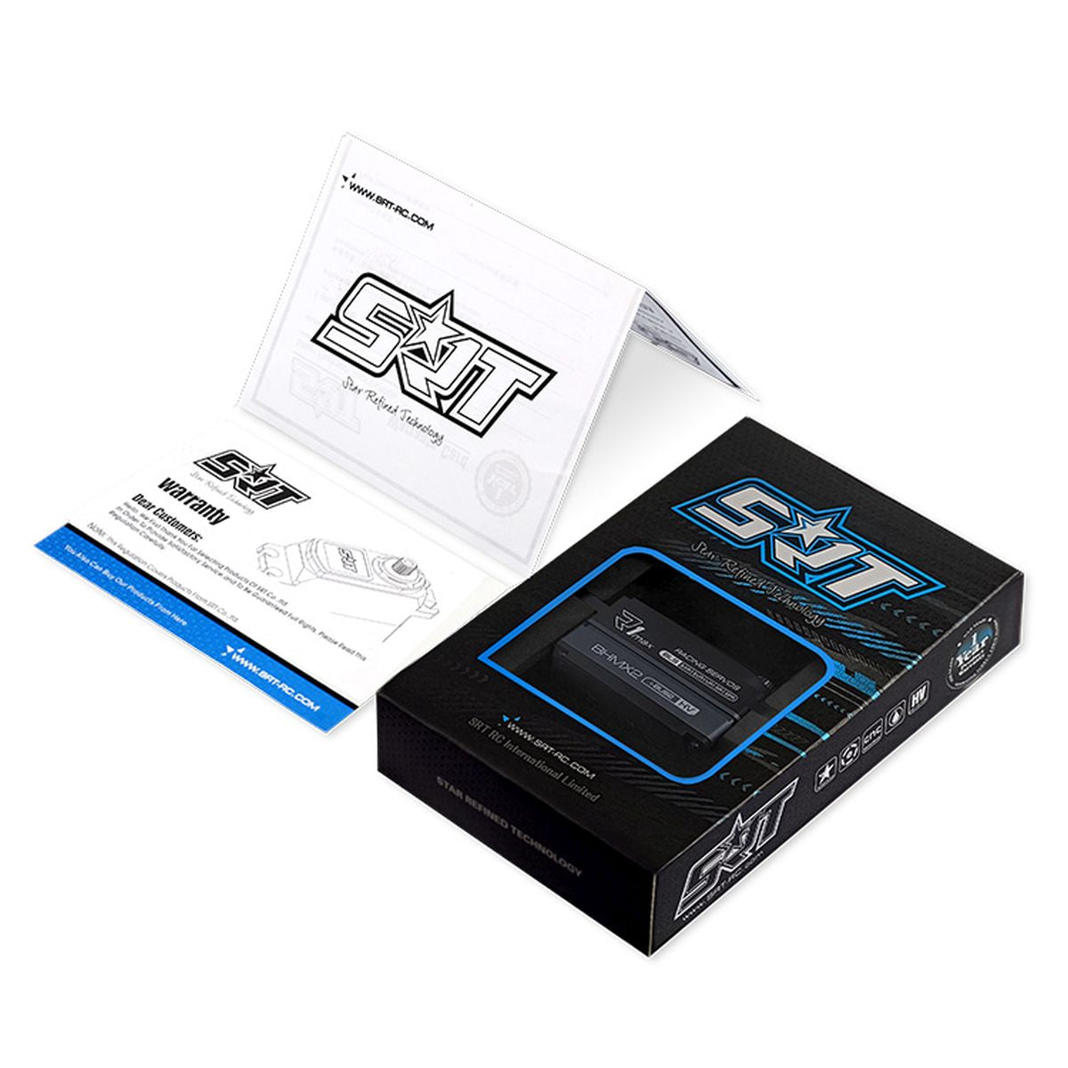 SRT High-Voltage Brushless Digital Servo for 1/10 On-Road Touring, Drift & Race RC Cars, 319.4 oz-in, 0.065 sec @ 8.4V