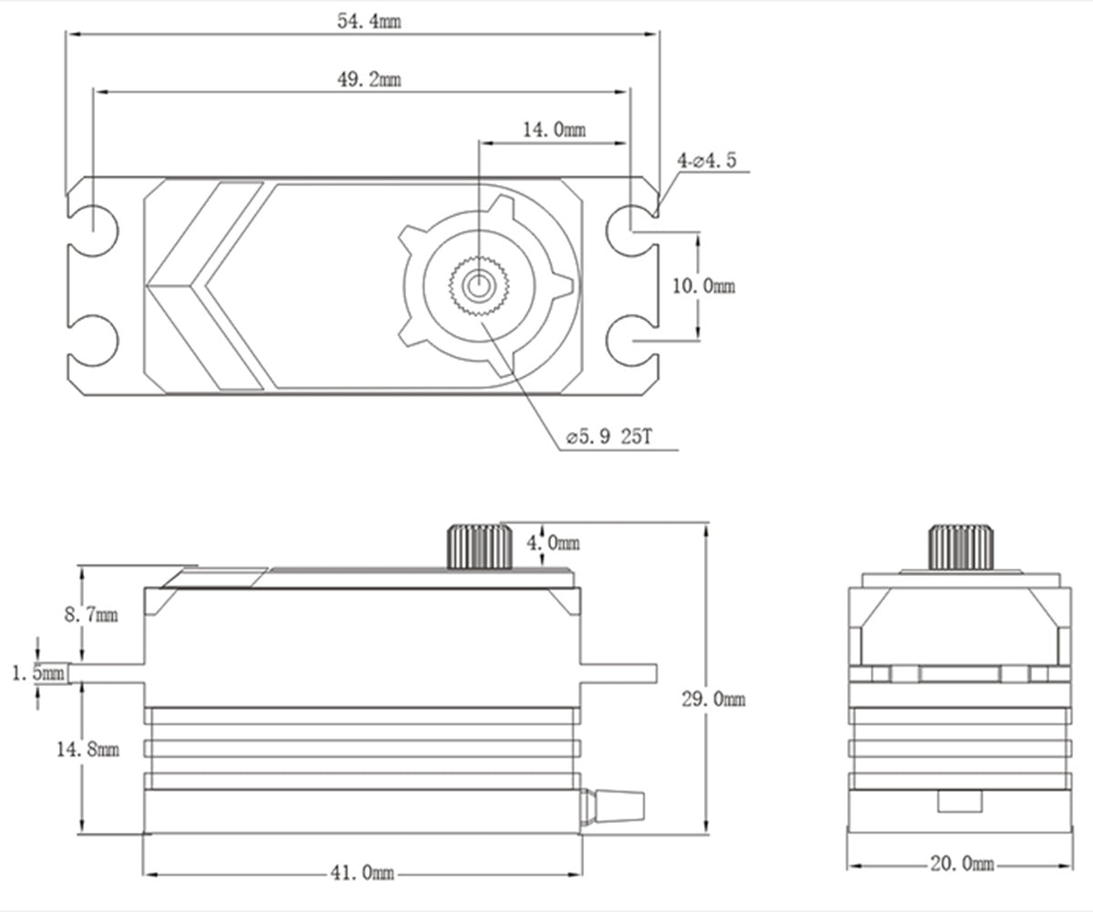 SRT Low-Profile HV Brushless Servo - image 4