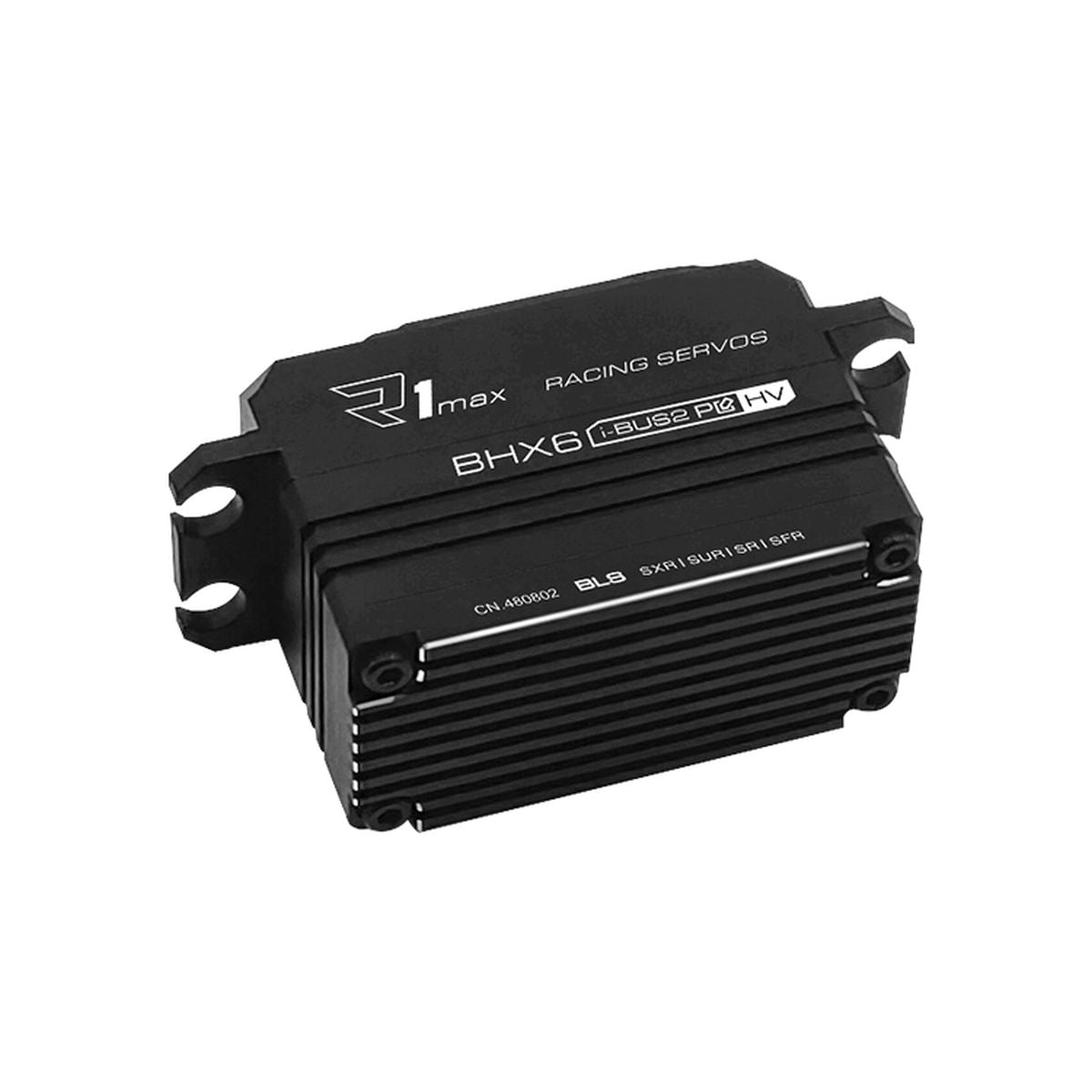 SRT High-Voltage Brushless Digital Servo for 1/10–1/8 High-Torque RC Cars, Trucks & Crawlers, 486.1 oz-in, 0.053 sec @ 8.4V