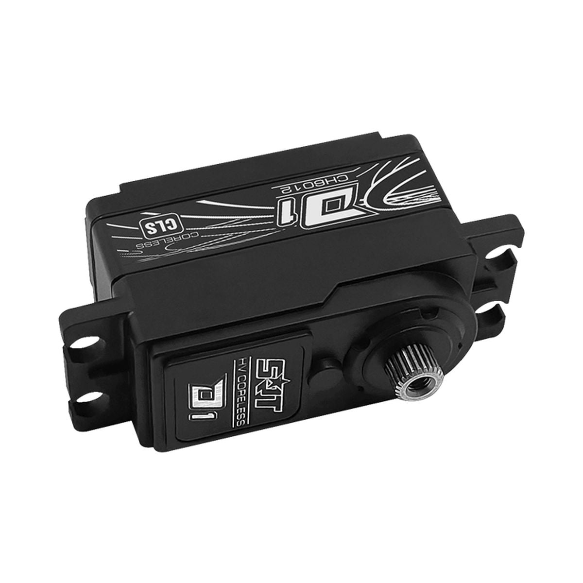 SRT High-Voltage Coreless Digital Servo for 1/10 On-Road Touring, Drift & Race RC Cars, 166.6 oz-in, 0.06 sec @ 7.4V