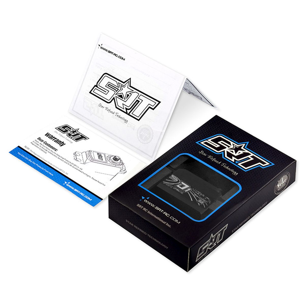 SRT High-Voltage Coreless Digital Servo for 1/10 On-Road Touring, Drift & Race RC Cars, 166.6 oz-in, 0.06 sec @ 7.4V