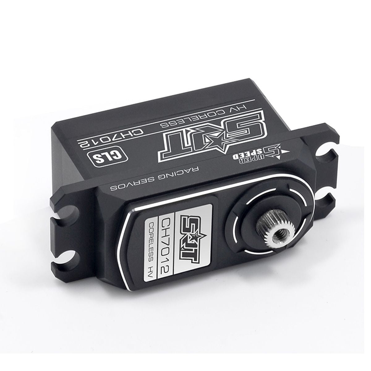 SRT High-Voltage Coreless Digital Servo for 1/10 On-Road Touring, Drift & Race RC Cars, 166.6 oz-in, 0.057 sec @ 8.4V
