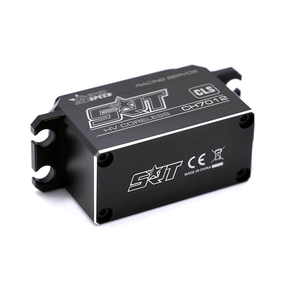 SRT High-Voltage Coreless Digital Servo for 1/10 On-Road Touring, Drift & Race RC Cars, 166.6 oz-in, 0.057 sec @ 8.4V