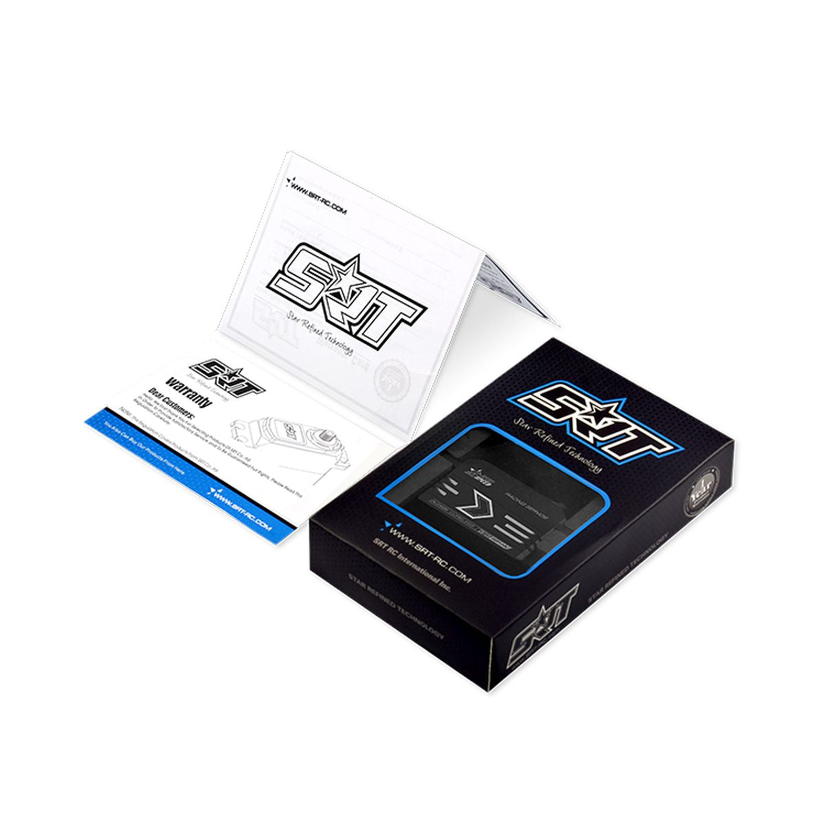 SRT High-Voltage Coreless Digital Servo for 1/10 On-Road Touring, Drift & Race RC Cars, 175.0 oz-in, 0.049 sec @ 8.4V