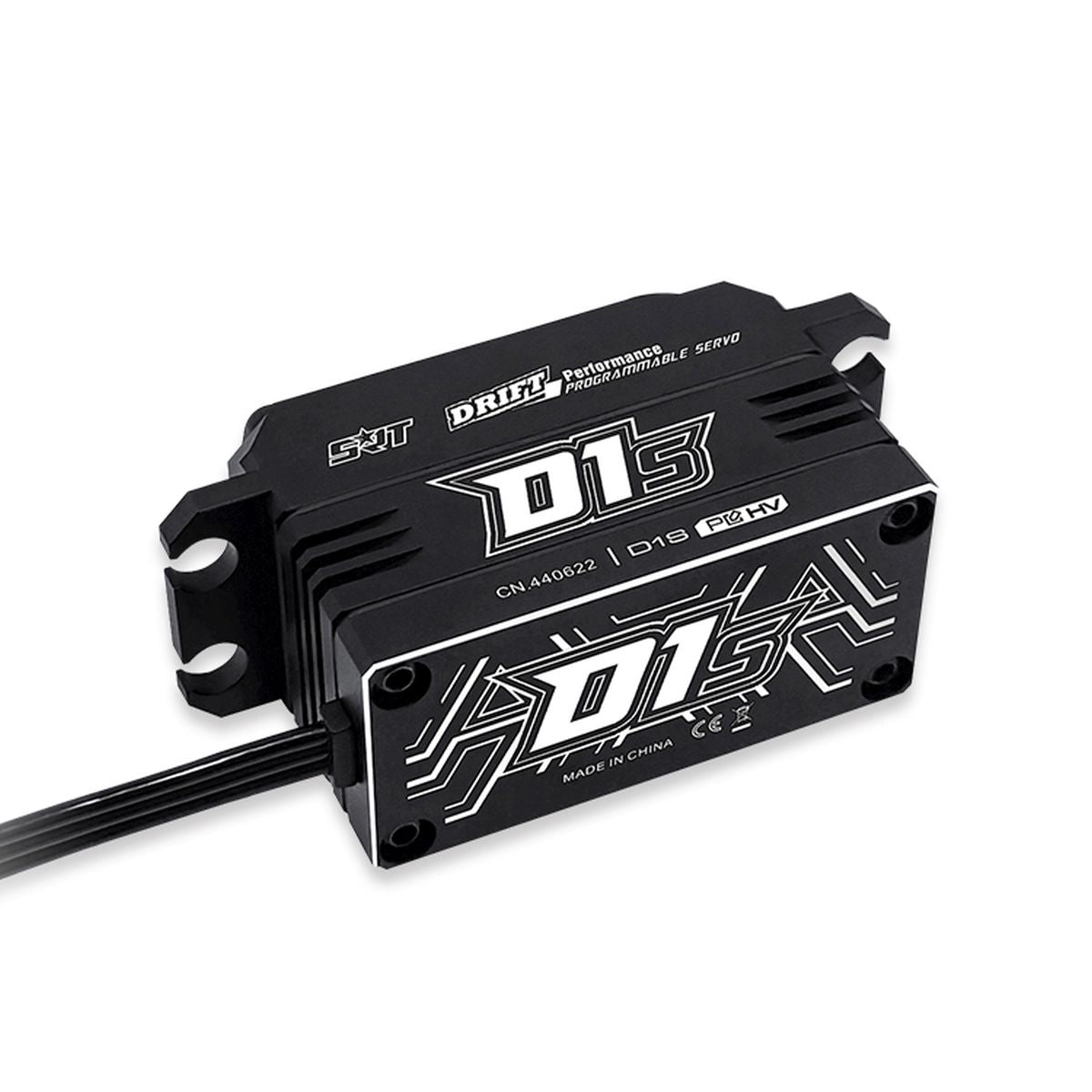 SRT High-Voltage Coreless Digital Servo for 1/10 Drift RC Cars, 0.18 sec @ 8.4V
