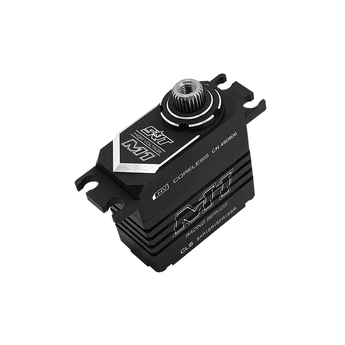 SRT High-Voltage Coreless Digital Servo for 1/12 Pan Car & Compact On-Road RC, 125.0 oz-in, 0.055 sec @ 8.4V