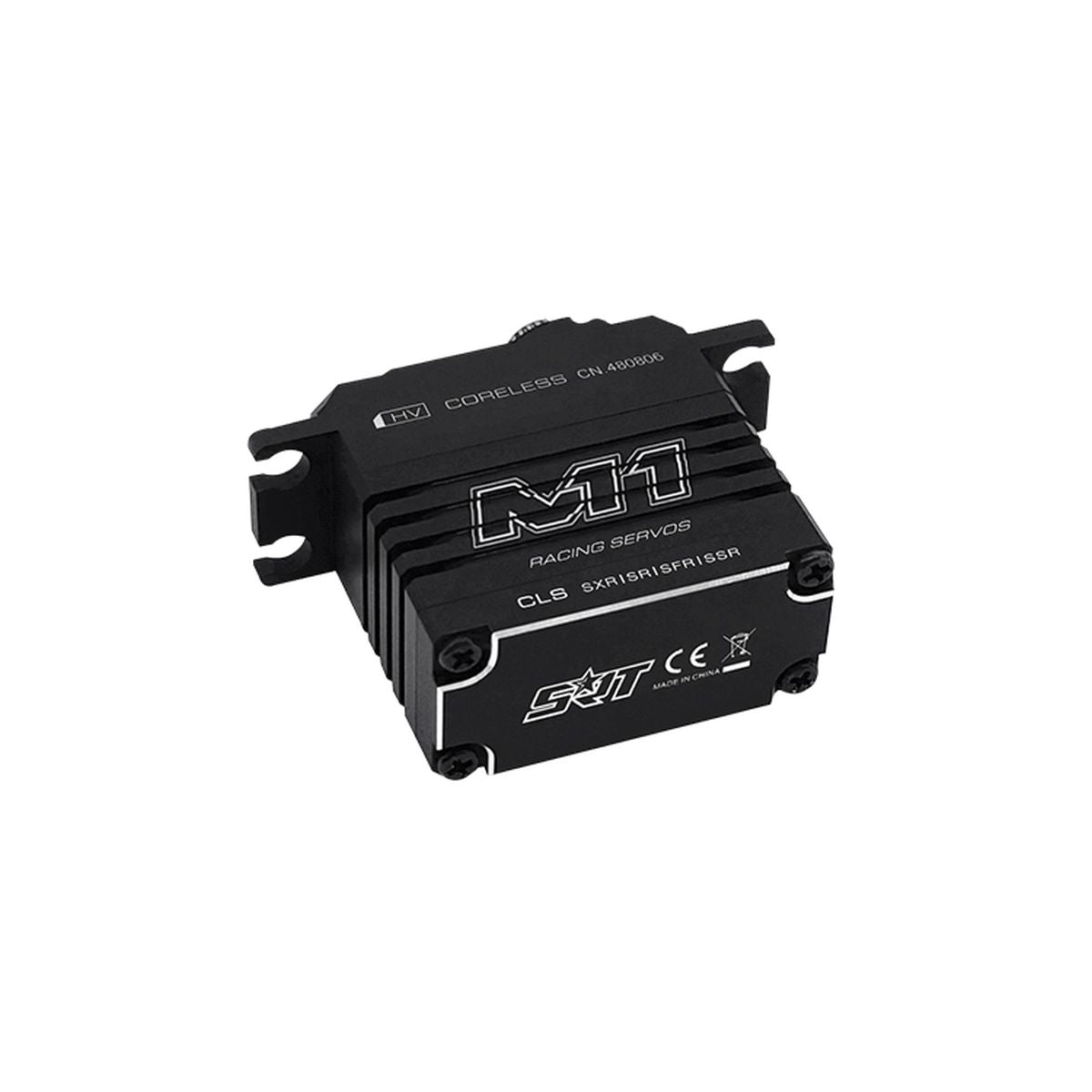 SRT High-Voltage Coreless Digital Servo for 1/12 Pan Car & Compact On-Road RC, 125.0 oz-in, 0.055 sec @ 8.4V