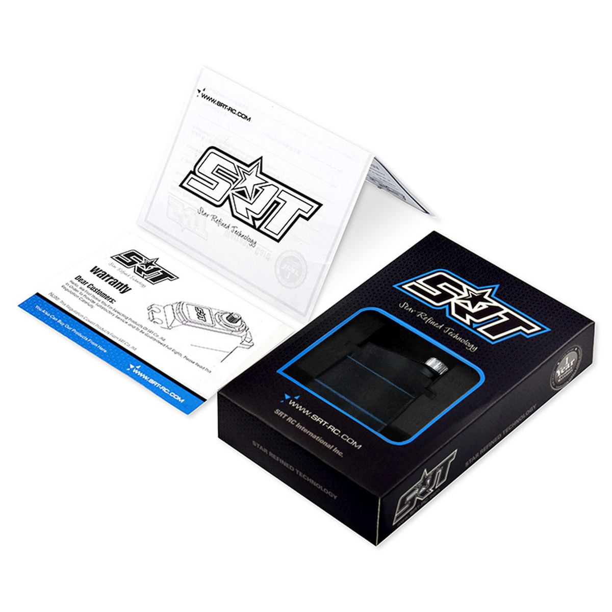 SRT High-Voltage Waterproof DC Digital Servo for Micro/Mini RC Vehicles, 38.9 oz-in, 0.10 sec @ 7.4V