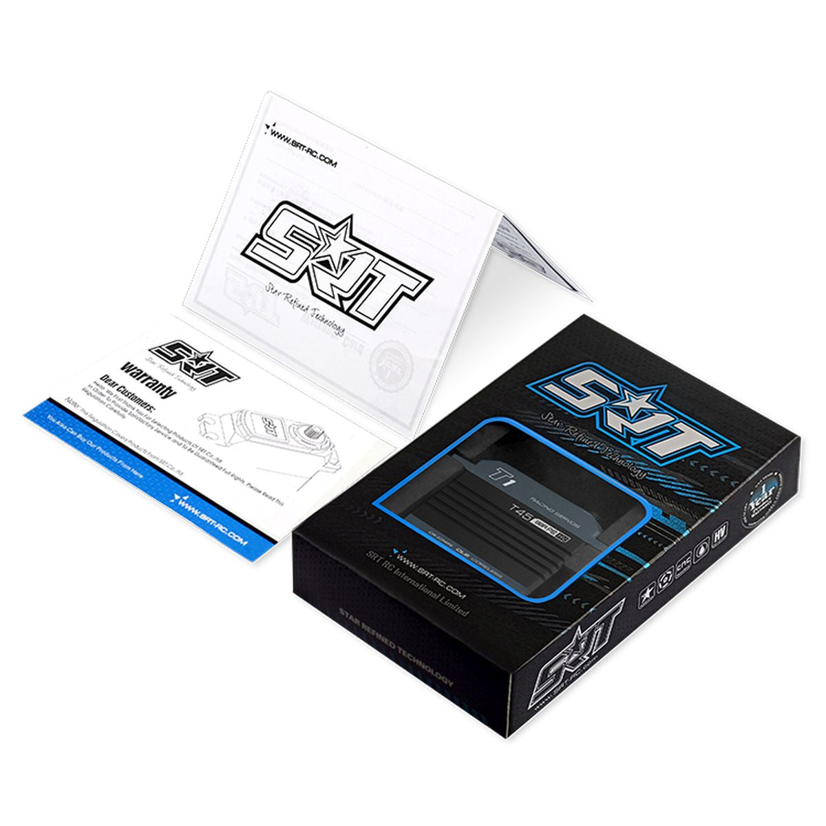 SRT High-Voltage Coreless Digital Servo for 1/10–1/8 High-Torque RC Cars, Trucks & Crawlers, 625.0 oz-in, 0.13 sec @ 8.4V