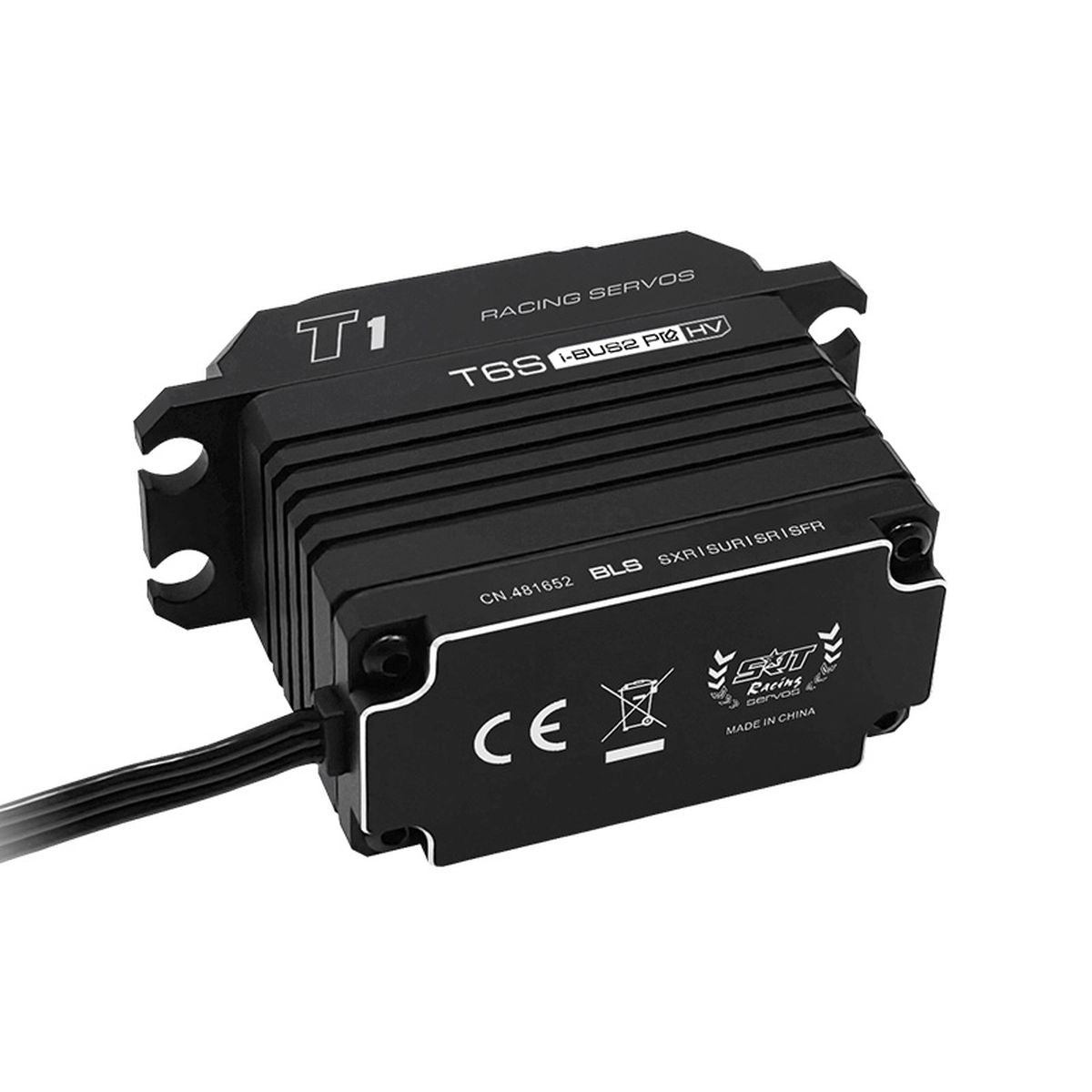 SRT High-Voltage Brushless Digital Servo for 1/10–1/8 High-Torque RC Cars, Trucks & Crawlers, 805.5 oz-in, 0.085 sec @ 8.4V