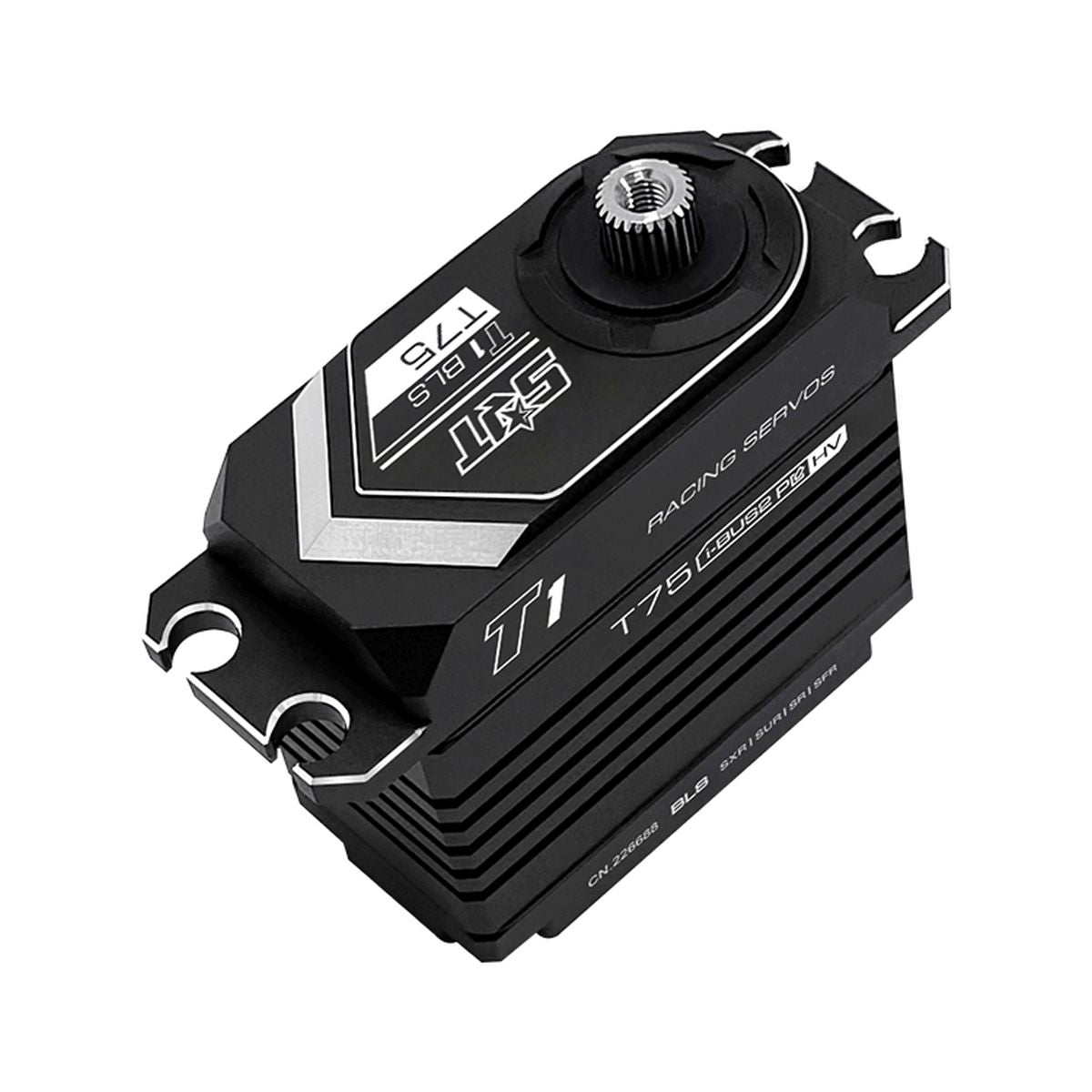 SRT High-Voltage Brushless Digital Servo for 1/10–1/8 High-Torque RC Cars, Trucks & Crawlers, 972.1 oz-in, 0.12 sec @ 8.4V
