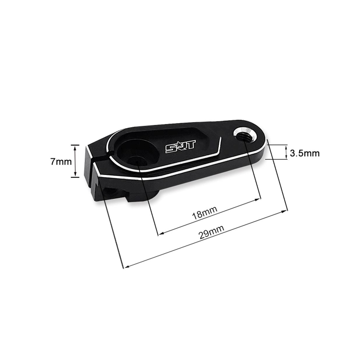 SRT Aluminum 25T Servo Horn for RC Steering Servos