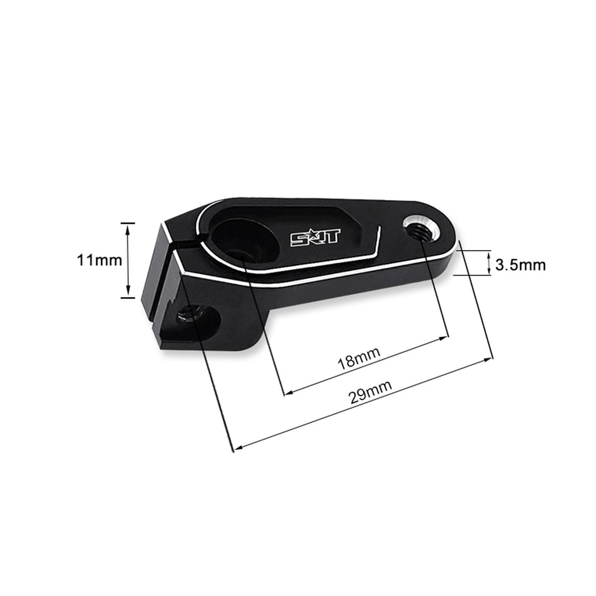SRT Aluminum 25T Servo Horn for RC Steering Servos