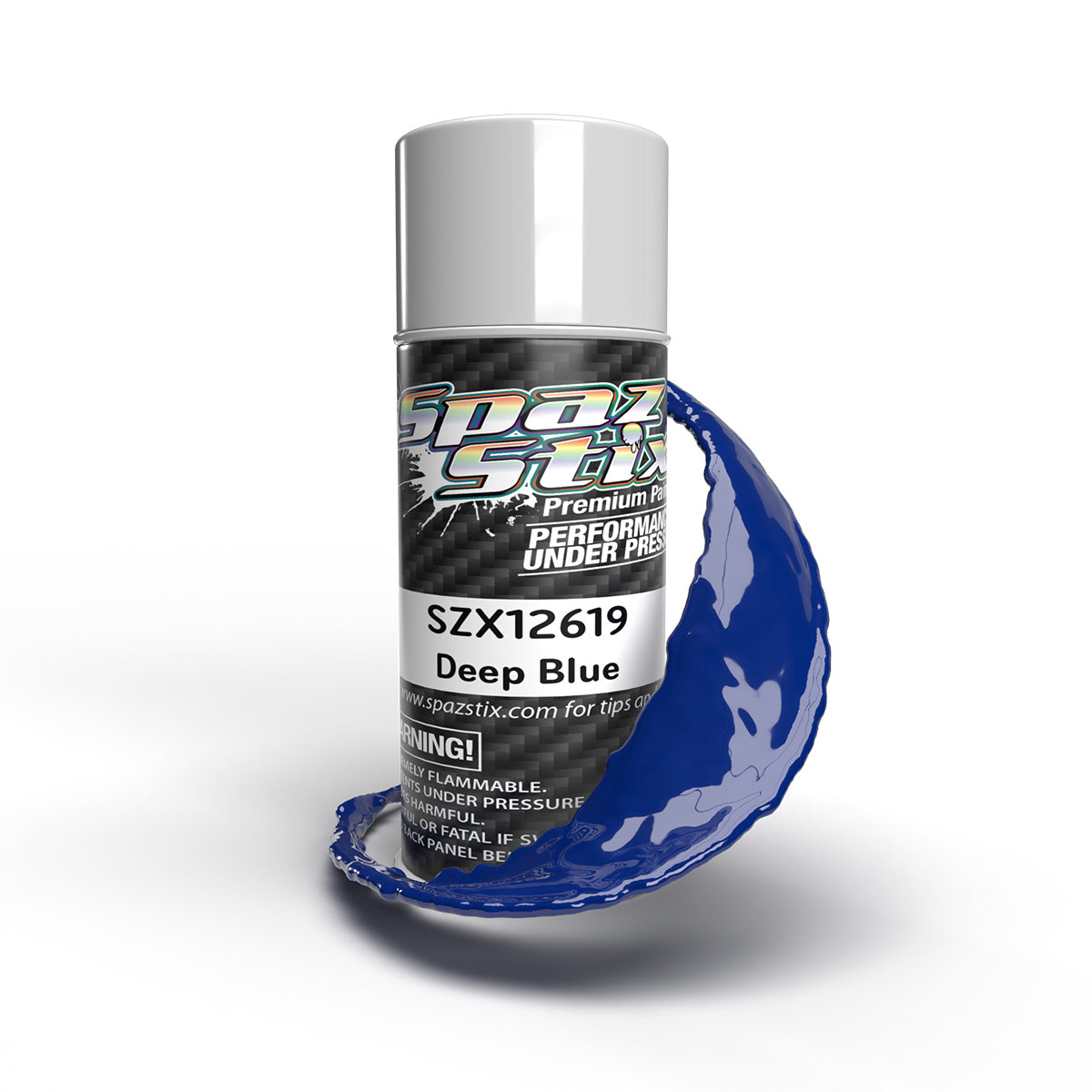 Spaz Stix Deep Blue Aerosol Paint 3.5oz Can 12619