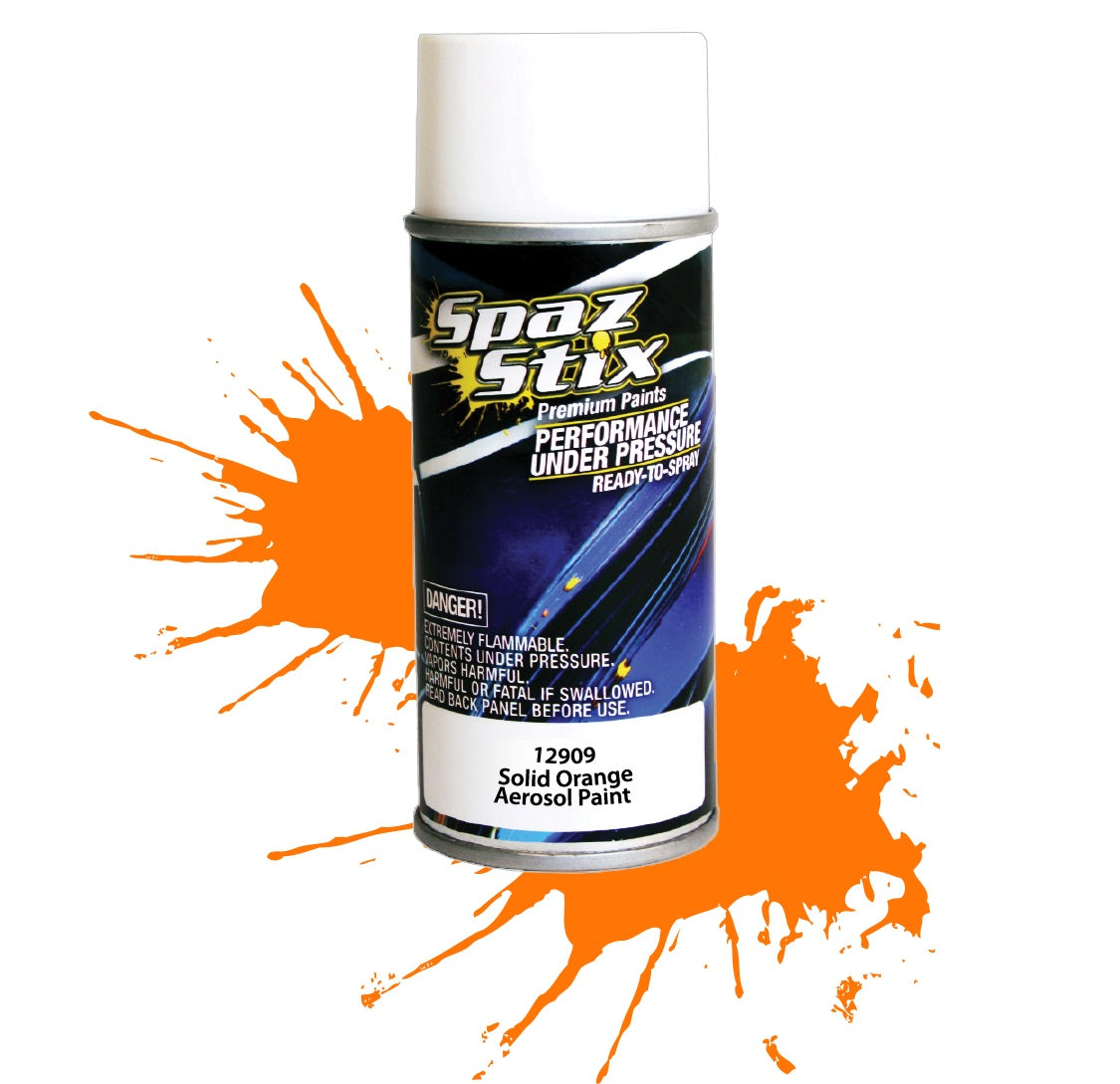 Spaz Stix SOLID ORANGE AEROSOL PAINT 3.5 Default Title