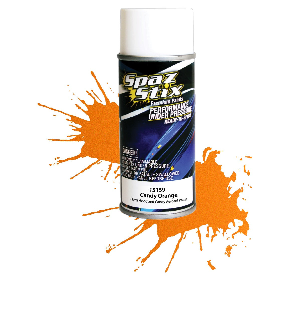 Spaz Stix CANDY ORANGE AEROSOL PAINT 3.5OZ Default Title