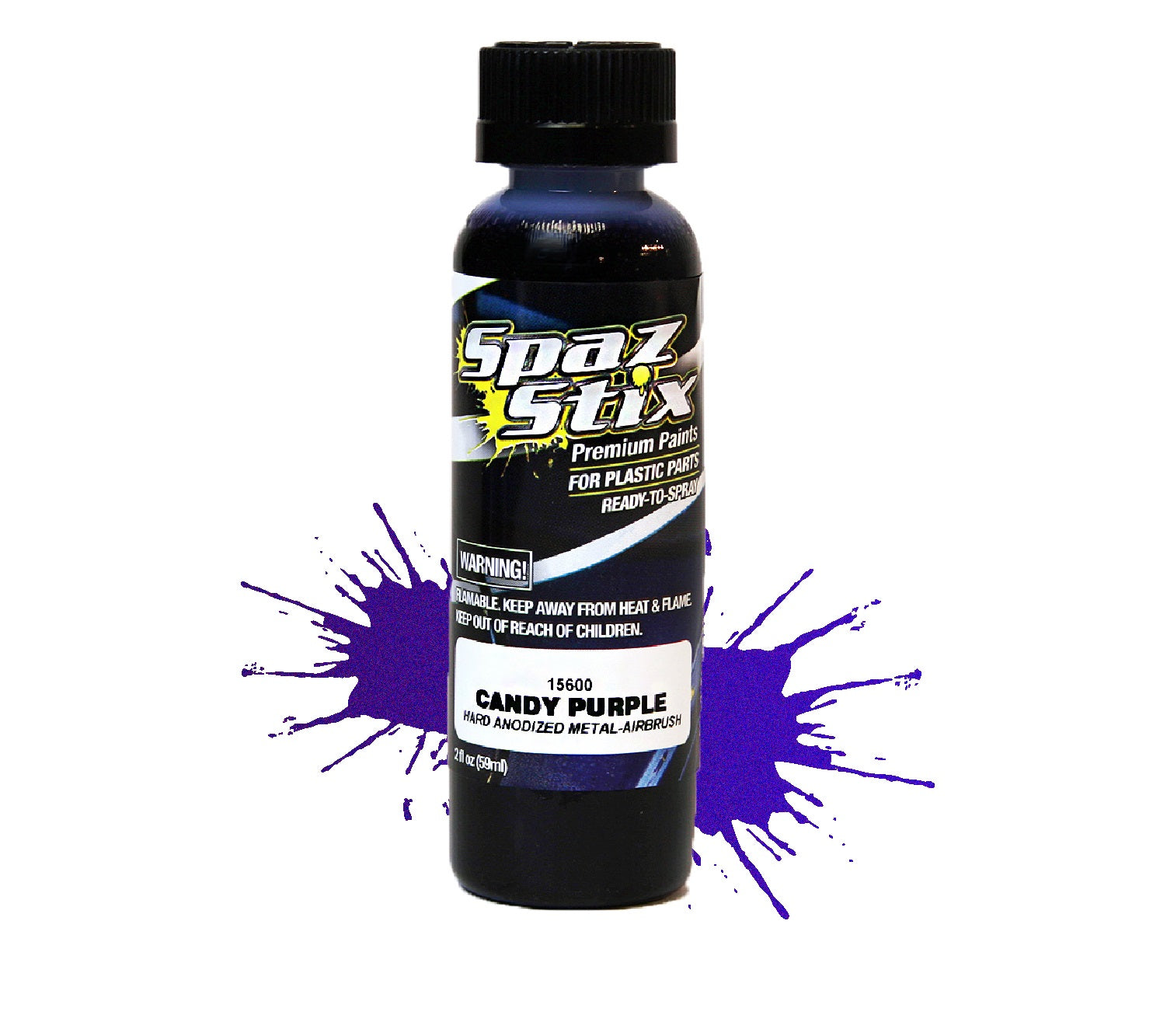 Spaz Stix CANDY PURPLE AIRBRUSH PAINT 2OZ Default Title