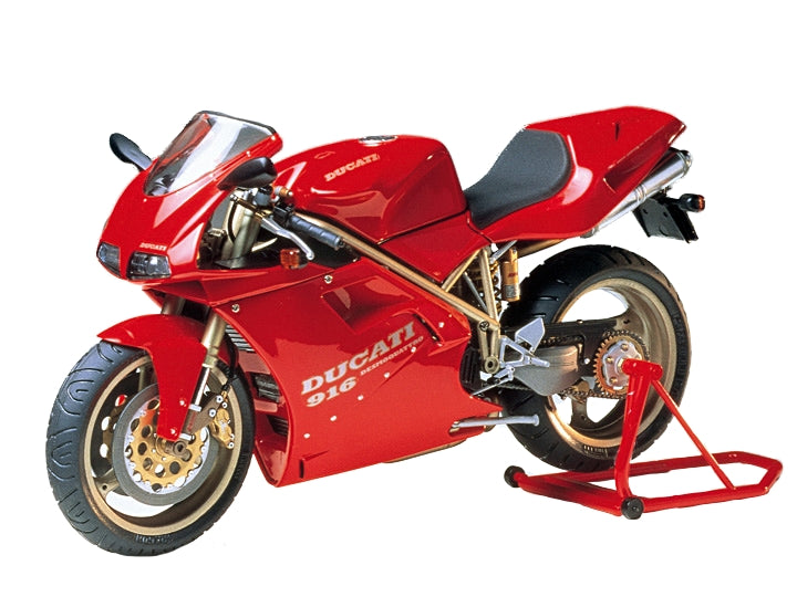 Tamiya 1/12 Ducati 916 Motorcycle Plastic Model Kit TAM14068