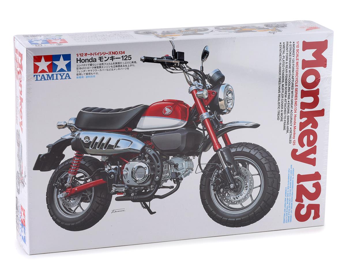 Tamiya 1/12 Honda Monkey 125 Motorcycle Plastic Model Kit