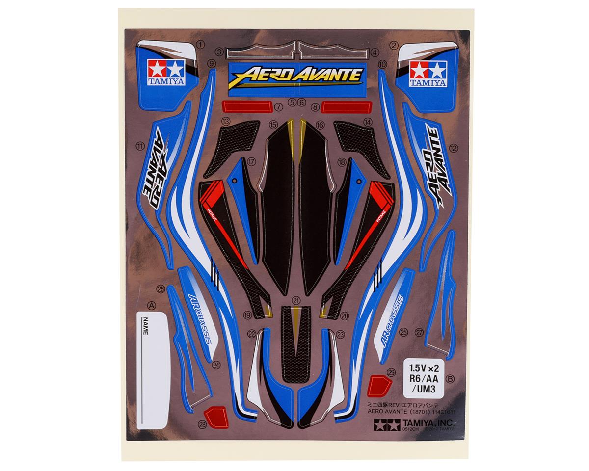 Tamiya JR  Aero Avante Clear Body Set