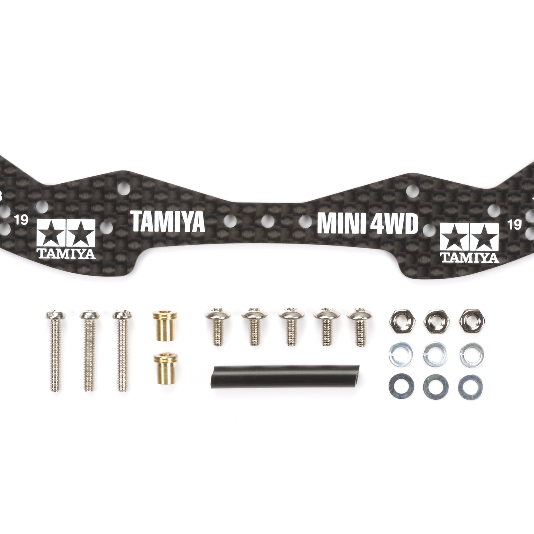 Tamiya JR HG Carbon Wide Front Plate 1.5mm