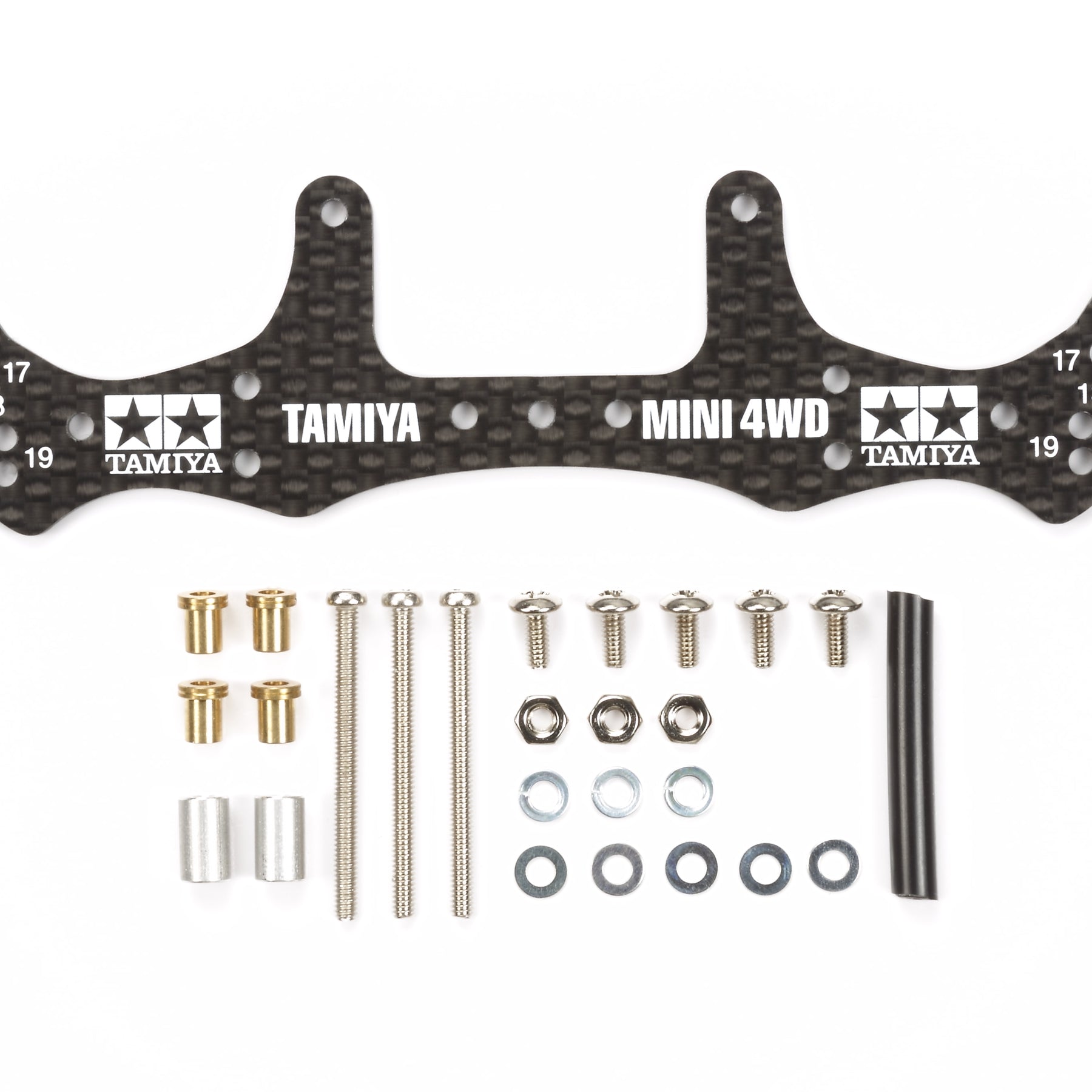 Tamiya JR HG Carbon Wide Rear Plate 1.5mm