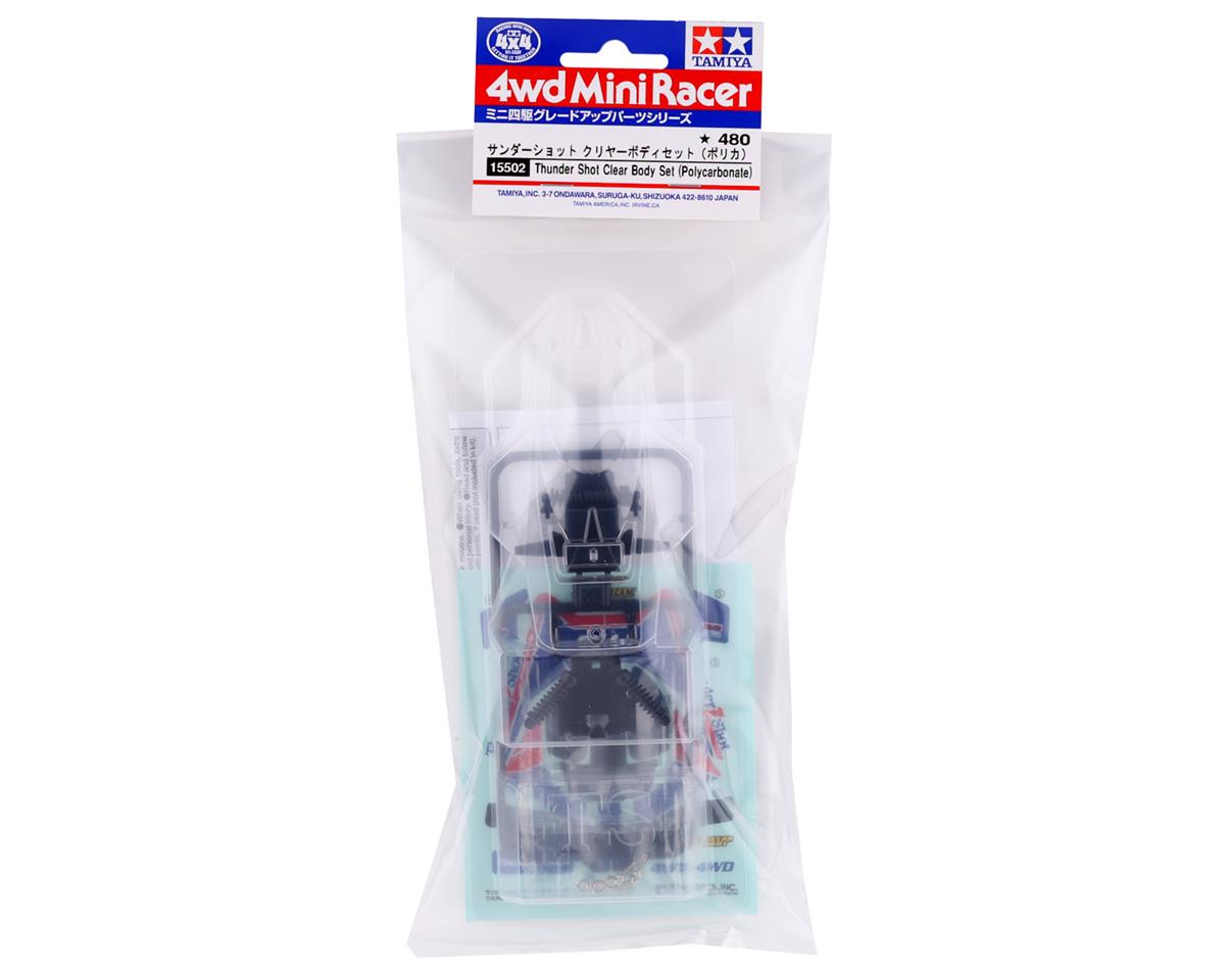 Tamiya JR Thunder Shot Clear Body Set Polycarbonate