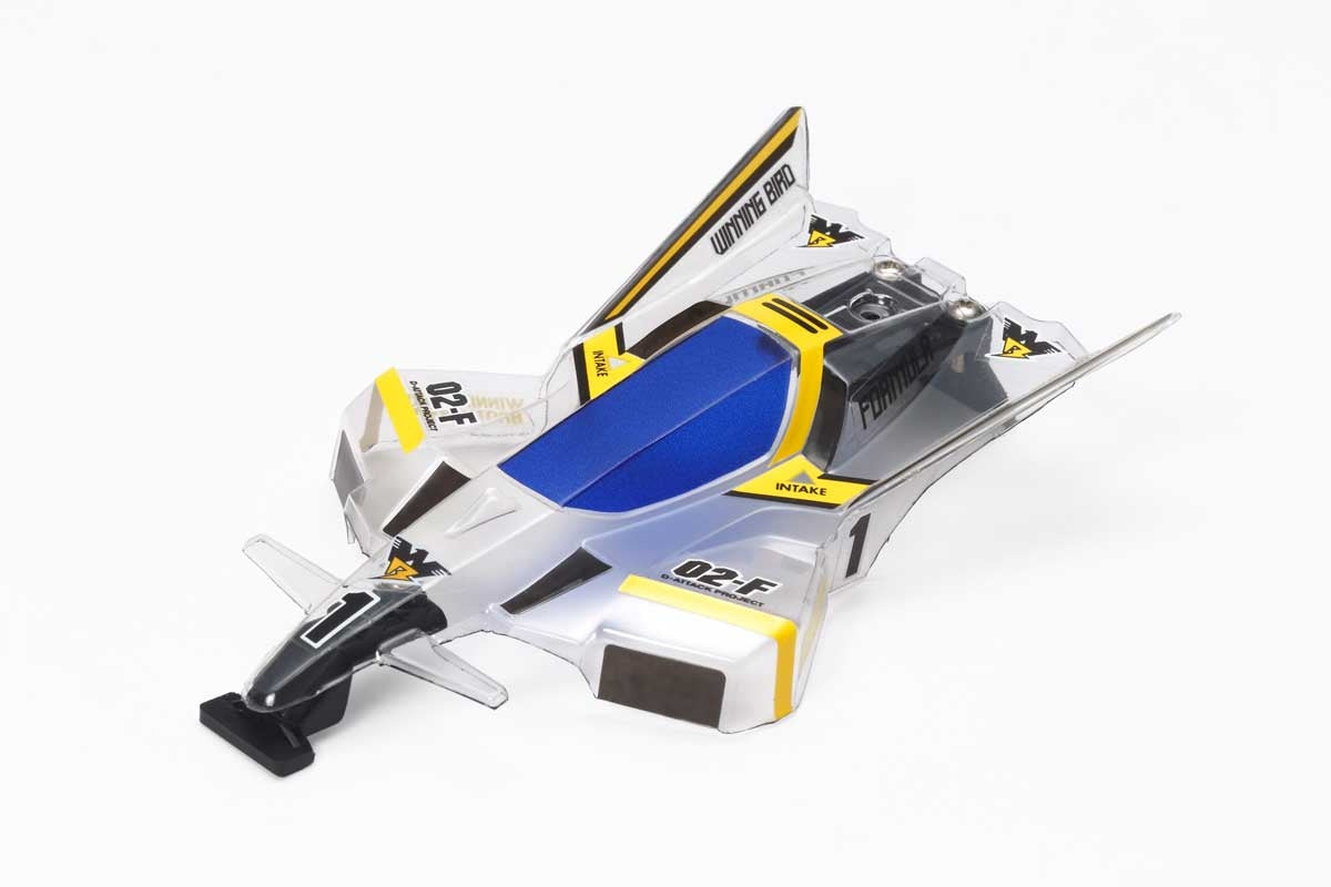 Tamiya JR Body Set Winning Bird, Polycarbonate Formula Clear 15503