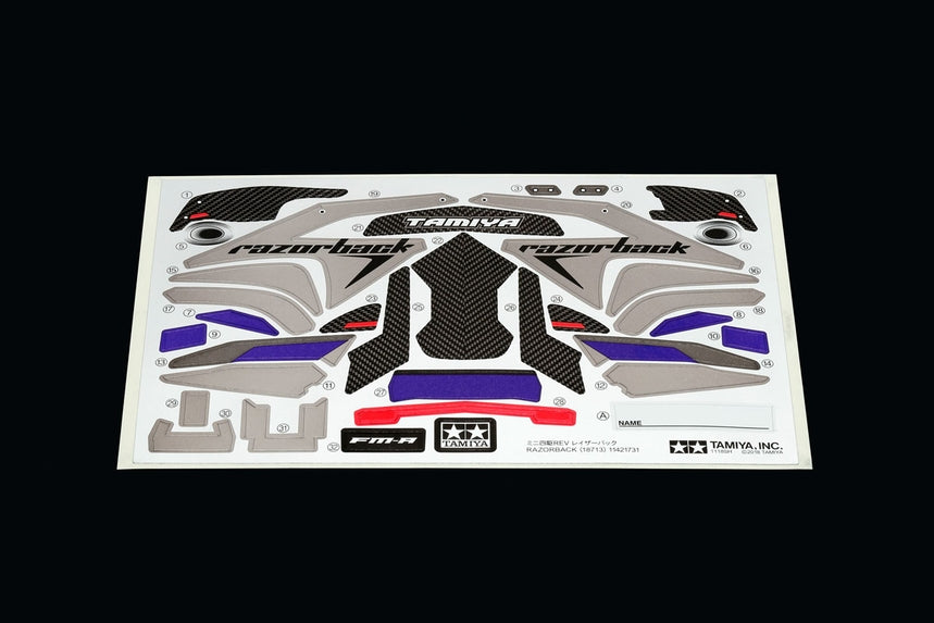 Tamiya Mini 4WD Razorback FM-A Chassis Competition Kit
