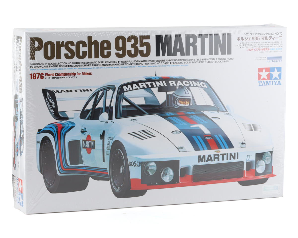 Tamiya 1/20 Porsche 935 Martini Plastic Model Kit